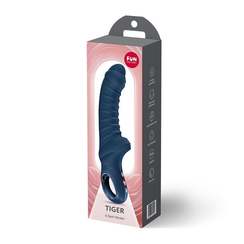 Вибратор для точки G Fun Factory TIGER Nightblue