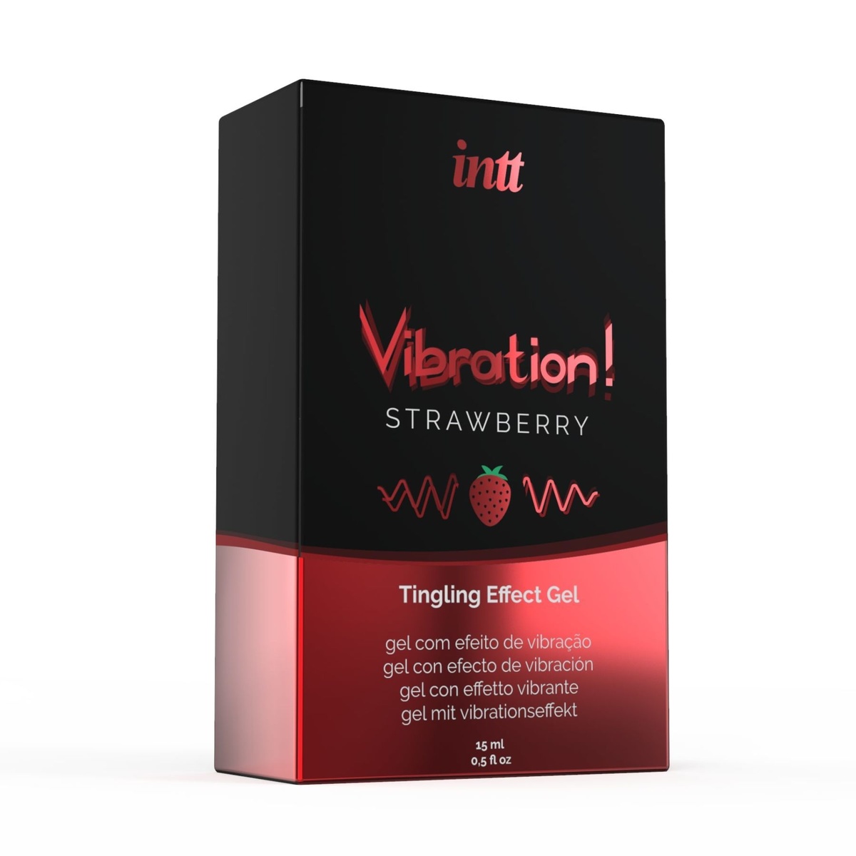 Жидкий вибратор Intt Vibration Strawberry (15 мл)