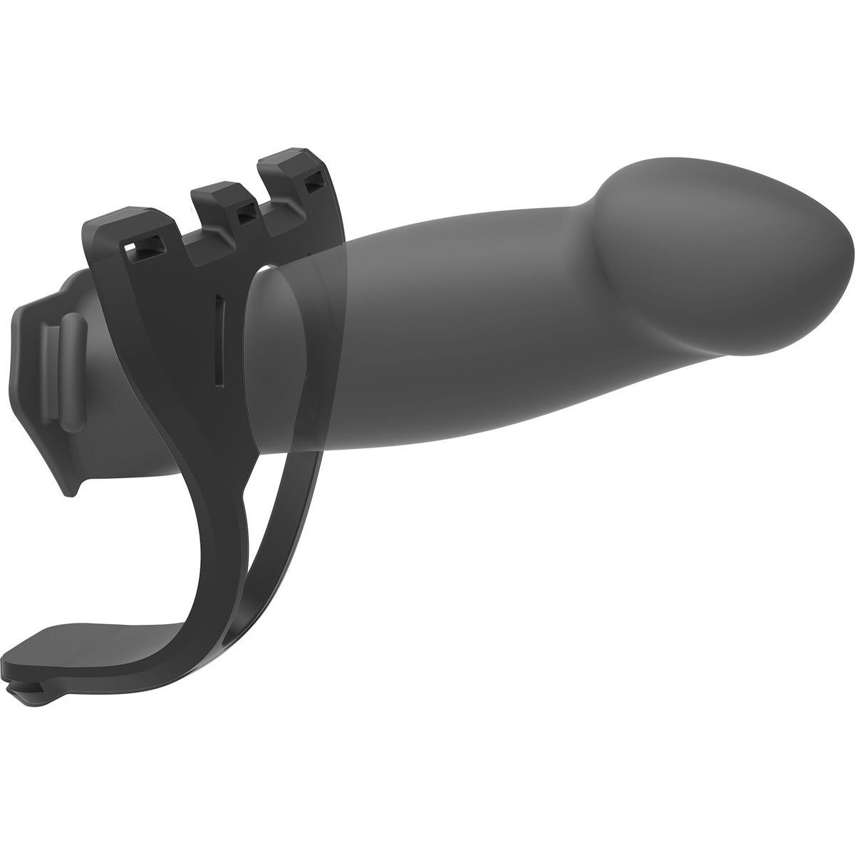 Страпон унисекс Doc Johnson Body Extensions &ndash; Be Bold, полая насадка