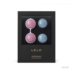 Набор вагинальных шариков LELO Beads, диаметр 3,5 см, изменяемая нагрузка, 2х28 и 2х37 г