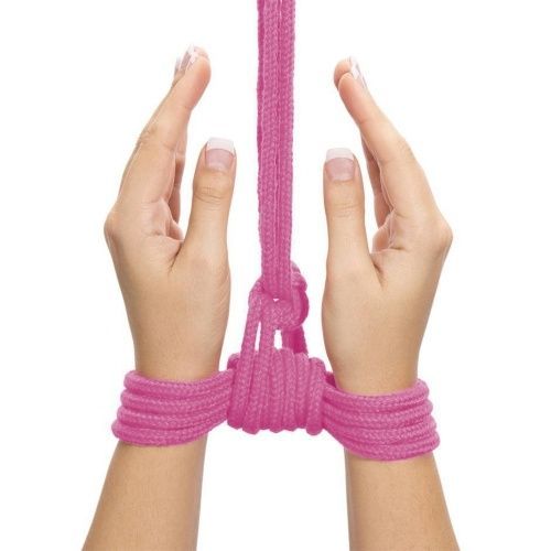 Мотузка Fetish Bondage Rope Pink, 10 м