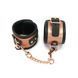 Наручники Liebe Seele Rose Gold Memory Wrist Cuff, натуральная кожа, розовое золото