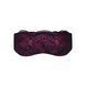 Атласна маска Obsessive Roseberry mask, pink, прикрашена мереживом, для сну
