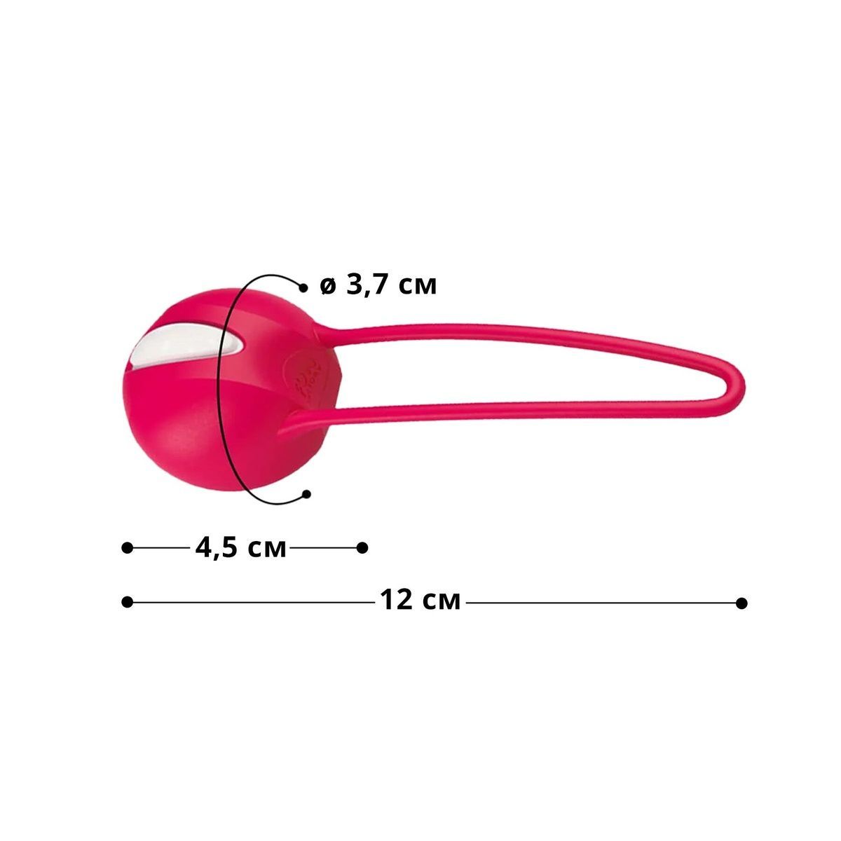 Вагінальна кулька SMARTBALL UNO Fun Factory, рожева