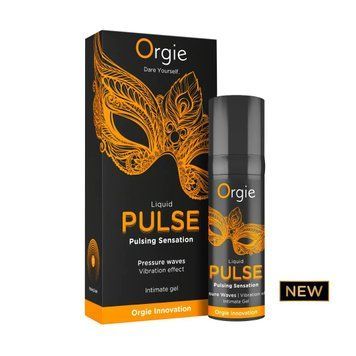 Смоктайзер Orgie Liquid Pulse Ice Caramel, 15 мл &ndash; гель для клитора с эффектом посасывания