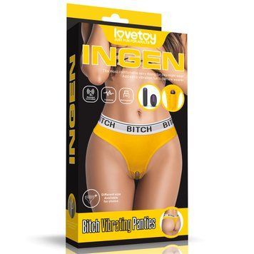 Трусики з вібропулею LoveToy Ingen Bitch Vibrating Panties (на талію 86-97 см)