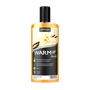 Масажна олійка з розігріваючим ефектом WARMup Vanilla з ароматом ванілі, 150 мл