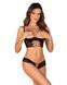 Комплект Obsessive Roxelia 2-pcs crotchless set  , XS/S