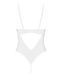 Боди з доступом Obsessive Alissium crotchless teddy, лиф с мягкой чашкой, высокие трусики, XS/S