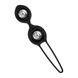 Вагінальні кульки Fun Factory SMARTBALLS DUO Black, 2 шт, діаметр 3,2 та 3,6 см