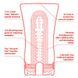 Мастурбатор Tenga US Soft Tube Cup (м&rsquo;яка подушечка велика), стискальний, суперпотужне всмоктування