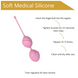 Вагінальні кульки Erospace Sweet Play Kegel Balls A11, 89 г