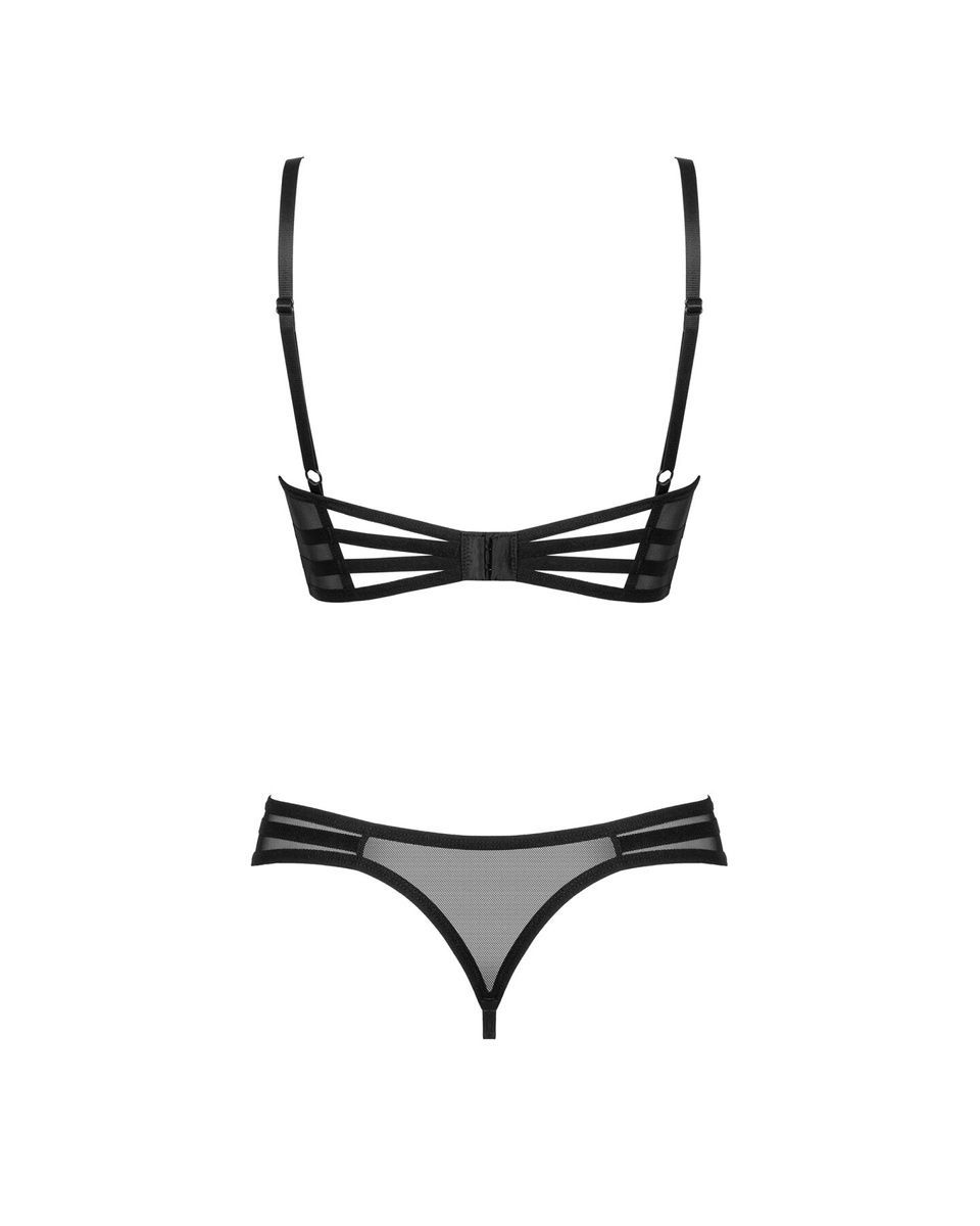 Комплект Obsessive Roxelia 2-pcs crotchless set  , XS/S