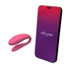 Смарт-вибратор для пар We-Vibe Sync Lite Pink, 10 виброрежимов, можно совмещать с проникающим сексом