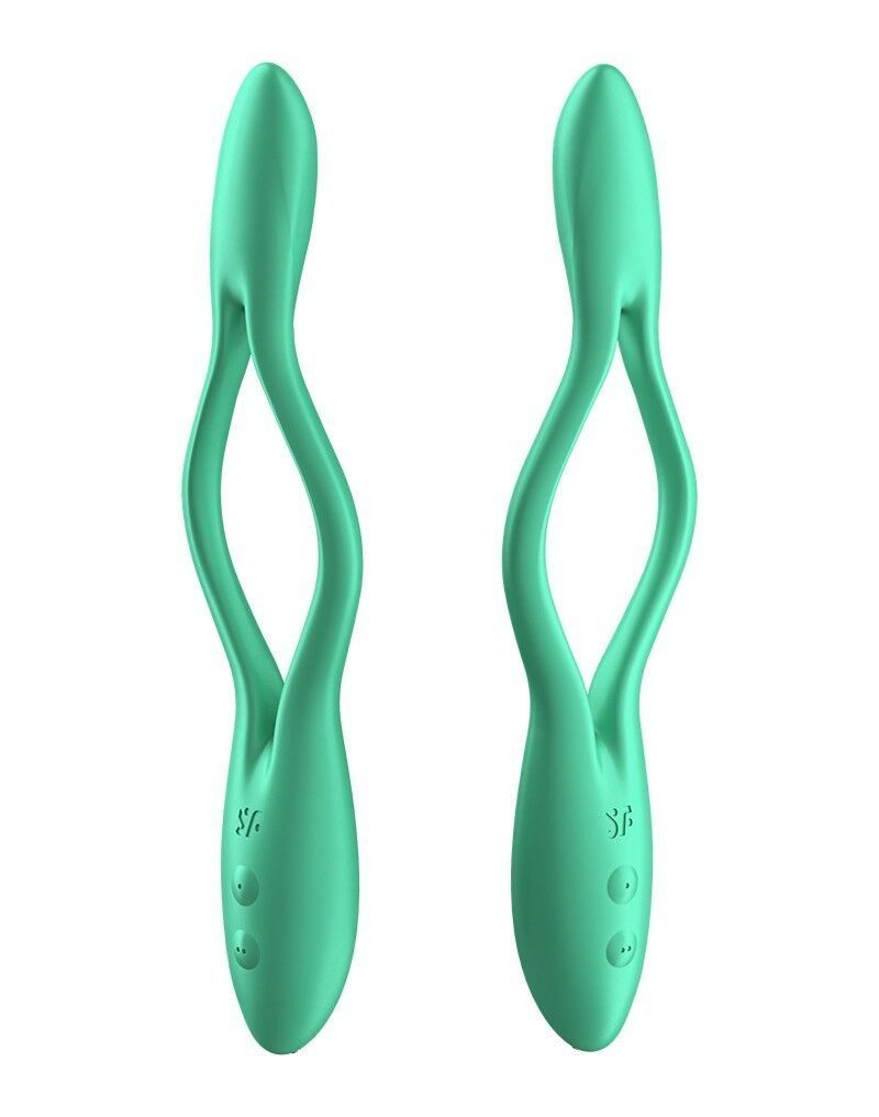Универсальный гибкий вибратор для пар Satisfyer Elastic Game Light Green