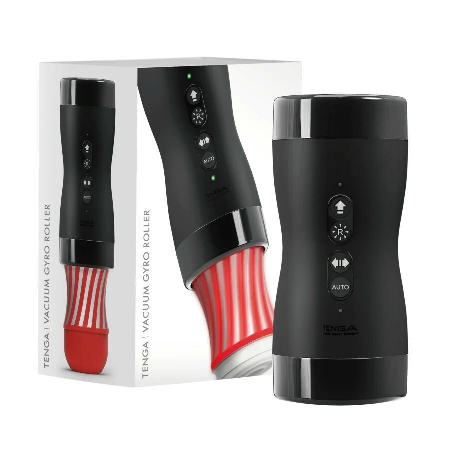 Автоматический мастурбатор Tenga VACUUM GYRO ROLLER SET, ротация и вакуум, совместим с Tenga Cup