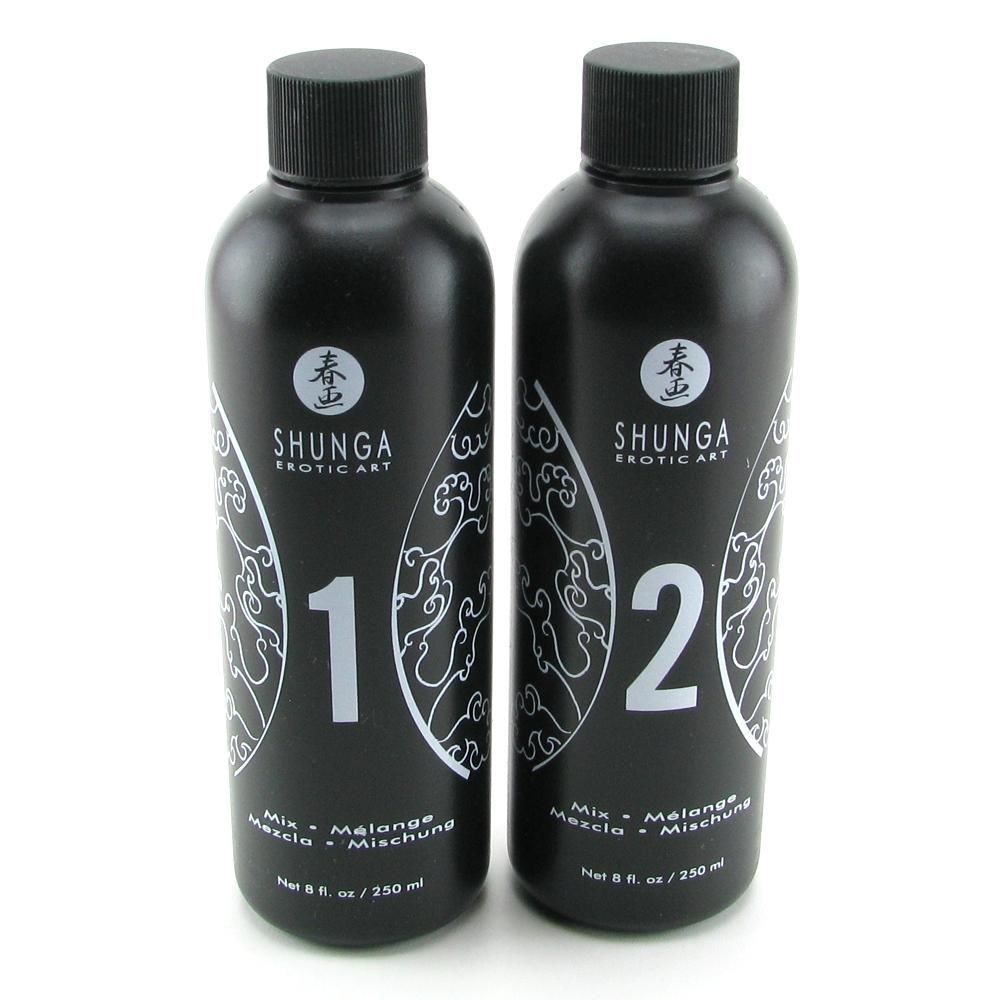 Гель для NURU-массажа Shunga Oriental Body-to-Body &ndash; Exotic Fruits (2 x 225 мл) плюс простыня