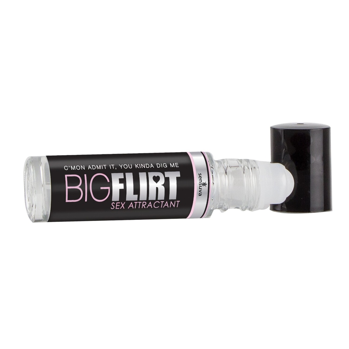 Феромони унісекс Sensuva Big Flirt Sex Attractant 0.34oz Roll-On Tube, 10 мл