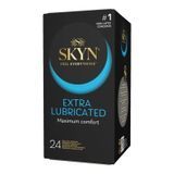 Безлатексні презервативи SKYN Extra Lubricated 24 шт, на 40&thinsp;% більше змазки