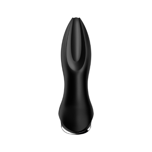 Анальна смарт вібропробка із перлинним масажем Satisfyer Rotator Plug 2+ Black