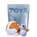 Вакуумний стимулятор для клітора TOYS + кейс-песик шіба-іну Friday Bae