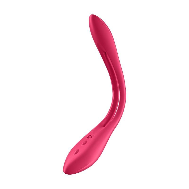 Универсальный гибкий вибратор для пар Satisfyer Elastic Joy Red