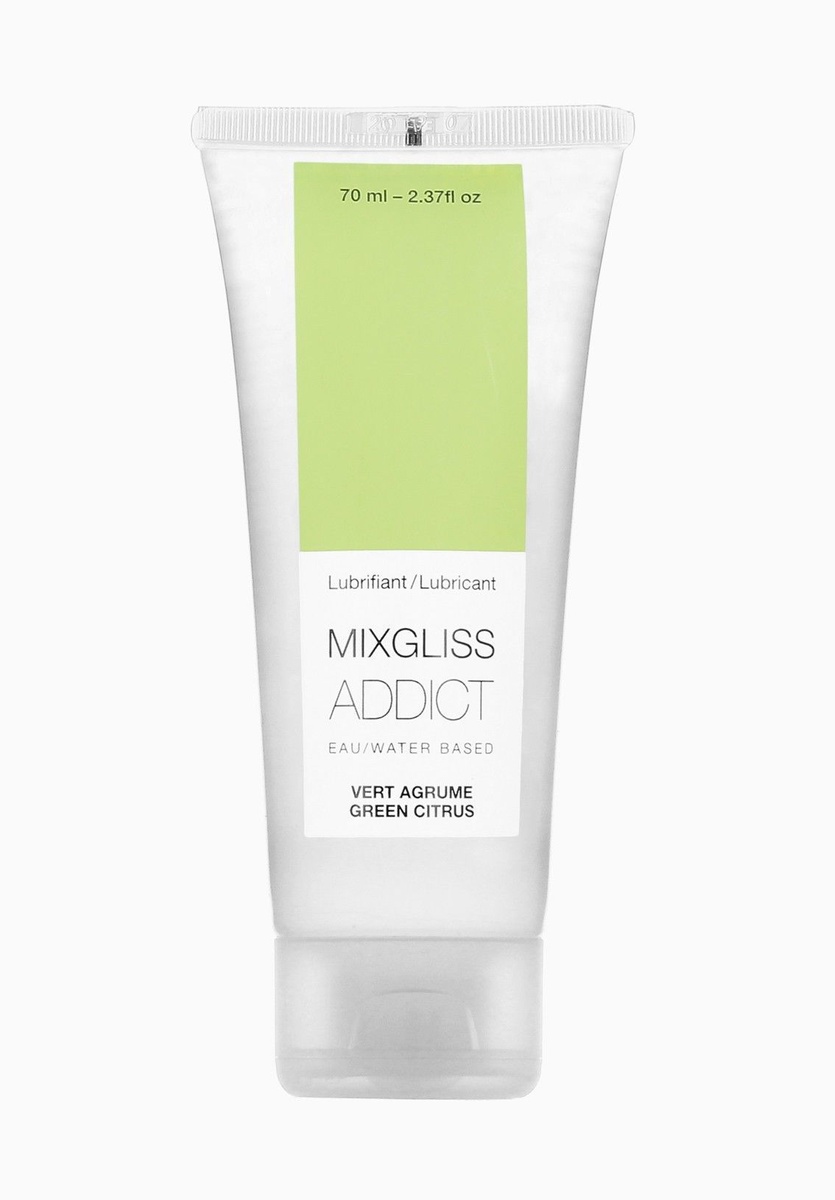 Лубрикант на водной основе MixGliss Addict Green Citrus (70 мл) лайм