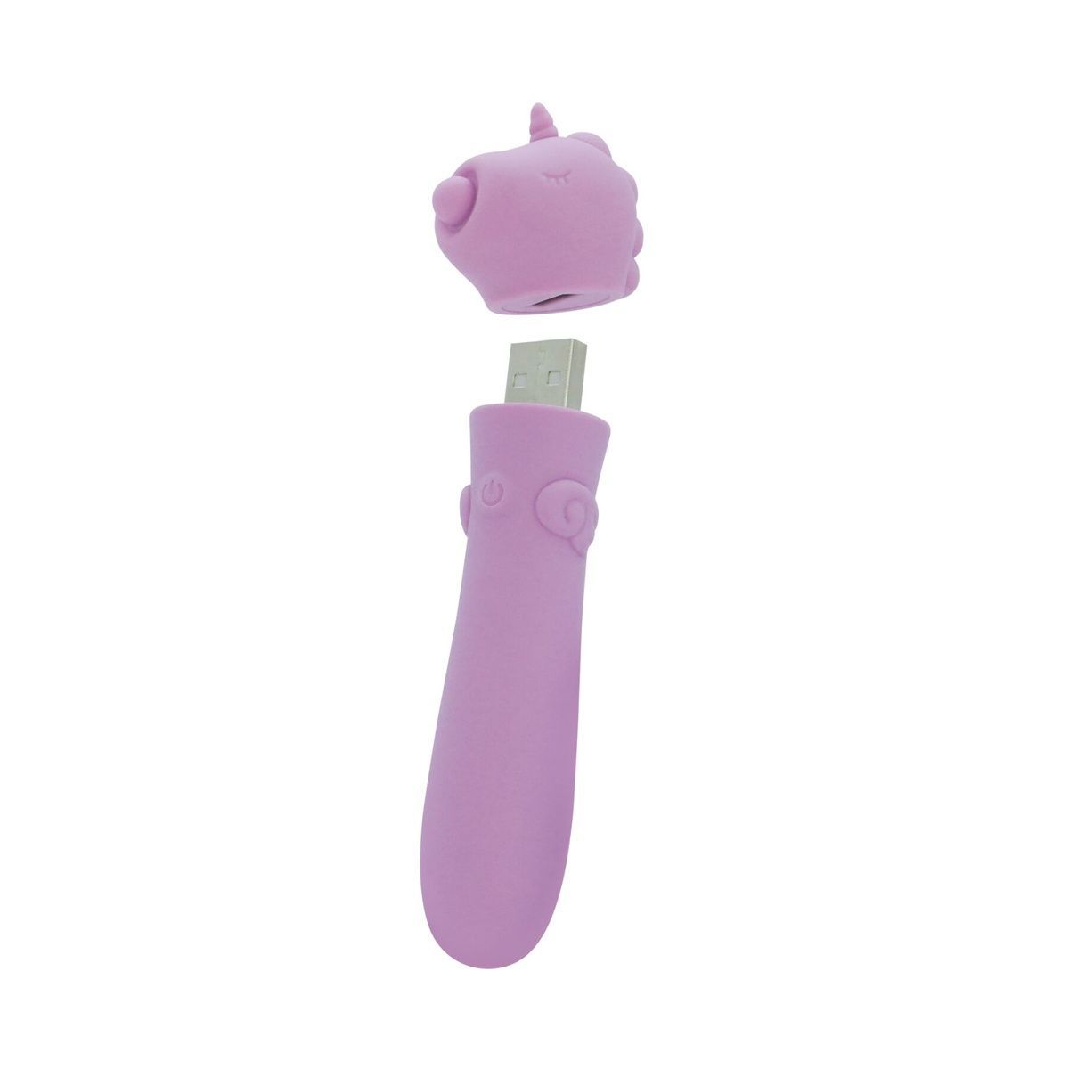 Вібратор-єдиноріжка Unihorn USB Bullet &ndash; Karma Lilac, віброкуля, USB-зарядка, 10 режимів