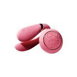 Смартвибратор для пар Zalo &mdash; Fanfan set Rouge Pink, пульт ДУ