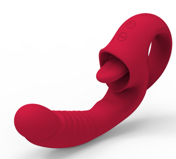 Вібратор Rechargeable Licking Vibrator USB 10 Functions
