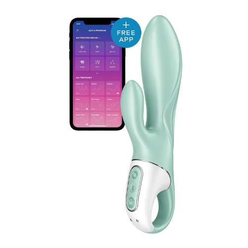 Смарт вибратор-кролик Satisfyer Air Pump Bunny 5+, надувается