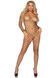 Бодистокинг Leg Avenue Off the shoulder bodystocking One size Black, сетка, доступ