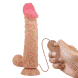 Фалоімітотор з вібрацією Pretty Love Sliding Skin 9.4" Flesh