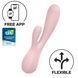 Гибкий смарт вибратор-кролик Satisfyer Mono Flex Mauve
