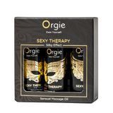 Набор массажных масел 3х30 мл с ароматами-афродизиаками SEXY THERAPY, Orgie