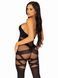 Бодистокинг Leg Avenue Illusion halter bodystocking One size Black, доступ