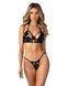 Комплект Obsessive Keira Lise 2-pcs set , S/M