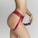 Трусики для страпона Strap-On-Me HARNAIS LINGERIE UNIQUE, One Size, красные