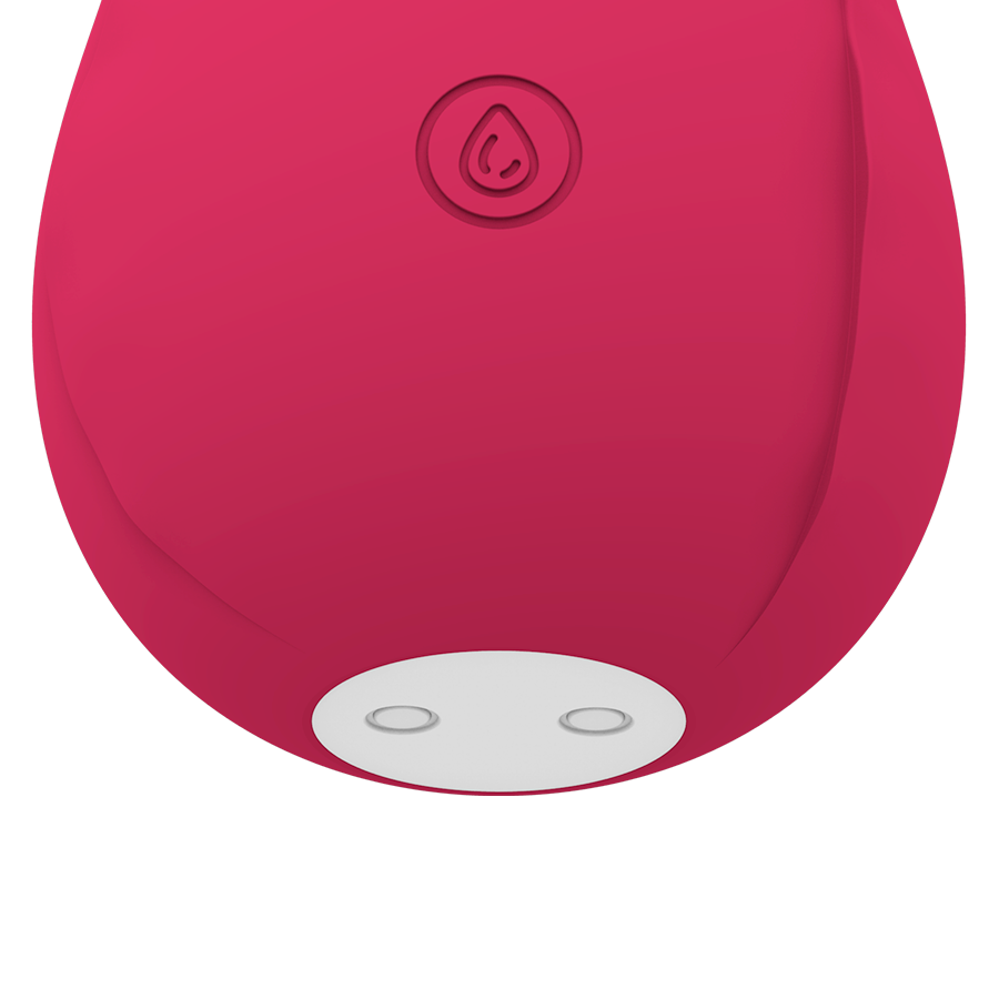 Вакуумний стимулятор для клітора Rose Air Wave Mia, червоний