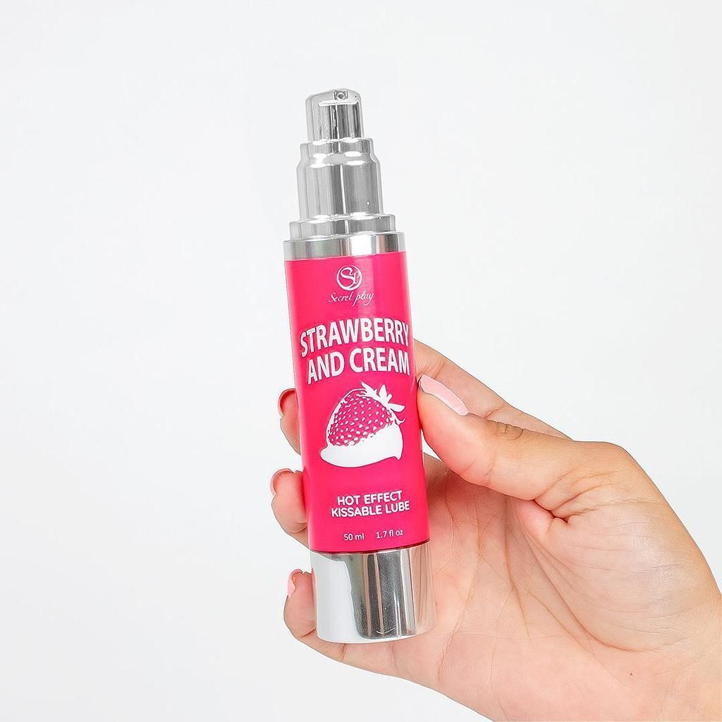 Лубрикант Secret Play Strawberry & Cream, 50 мл