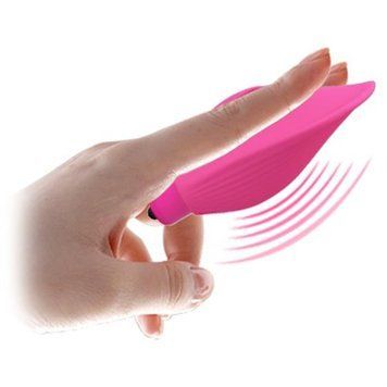 Клиторальный вибратор на палец Pretty Love Nicole Clitoral Stimulator Magenta