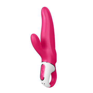 Потужний вібратор-кролик Satisfyer Vibes Mr. Rabbit, два мотори, литий силікон, 12 режимів роботи