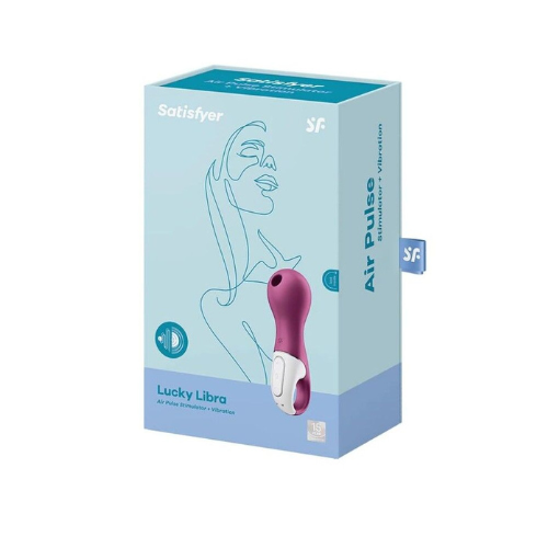 Вибромассажер с вакуумной стимуляцией Satisfyer Lucky Libra