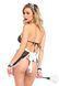 Ролевой костюм горничной Leg Avenue Roleplay Seductive French Maid OS White/Black, One size