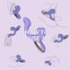 Смарт-вибратор Magic Motion Ponder Purple, двойная стимуляция, виброяйцо+язычок для клитора