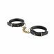 Наручники из экокожи Bijoux Indiscrets Maze &ndash; Thin Handcuffs Black