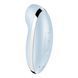 Вибростимулятор-пульсатор Satisfyer Tap & Climax 2 Blue, эффект постукивания пальцем