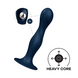 Дилдо Satisfyer Double Ball-R Dark Blue