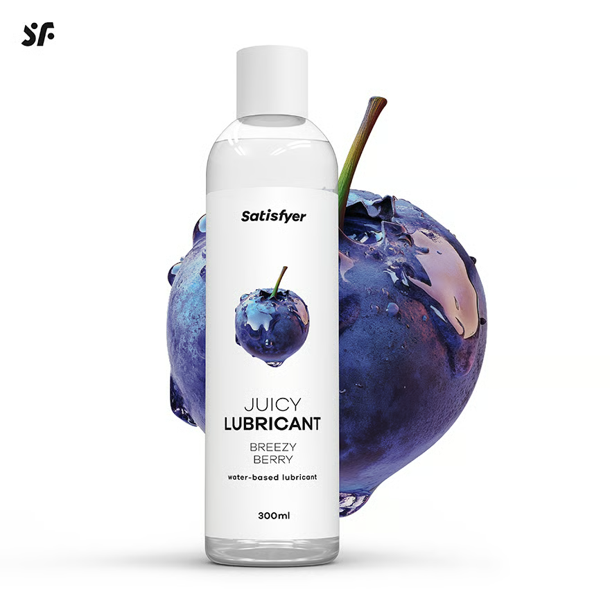 Лубрикант на водной основе Satisfyer Juicy Lubricant Breezy Berry water based 300 мл