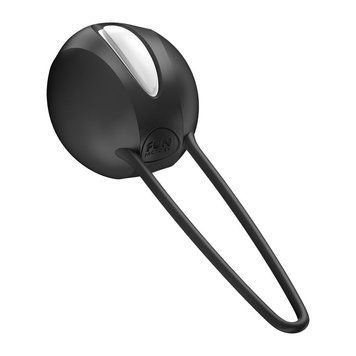 Вагінальна кулька Fun Factory SMARTBALL UNO Black, одинарна, діаметр 3,6 см